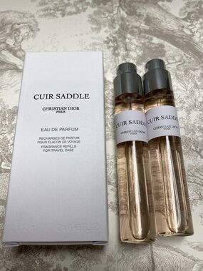 Dior Cuir Saddle Travel Set